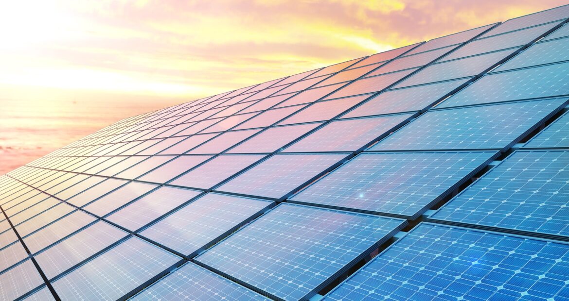 Solar panel installation